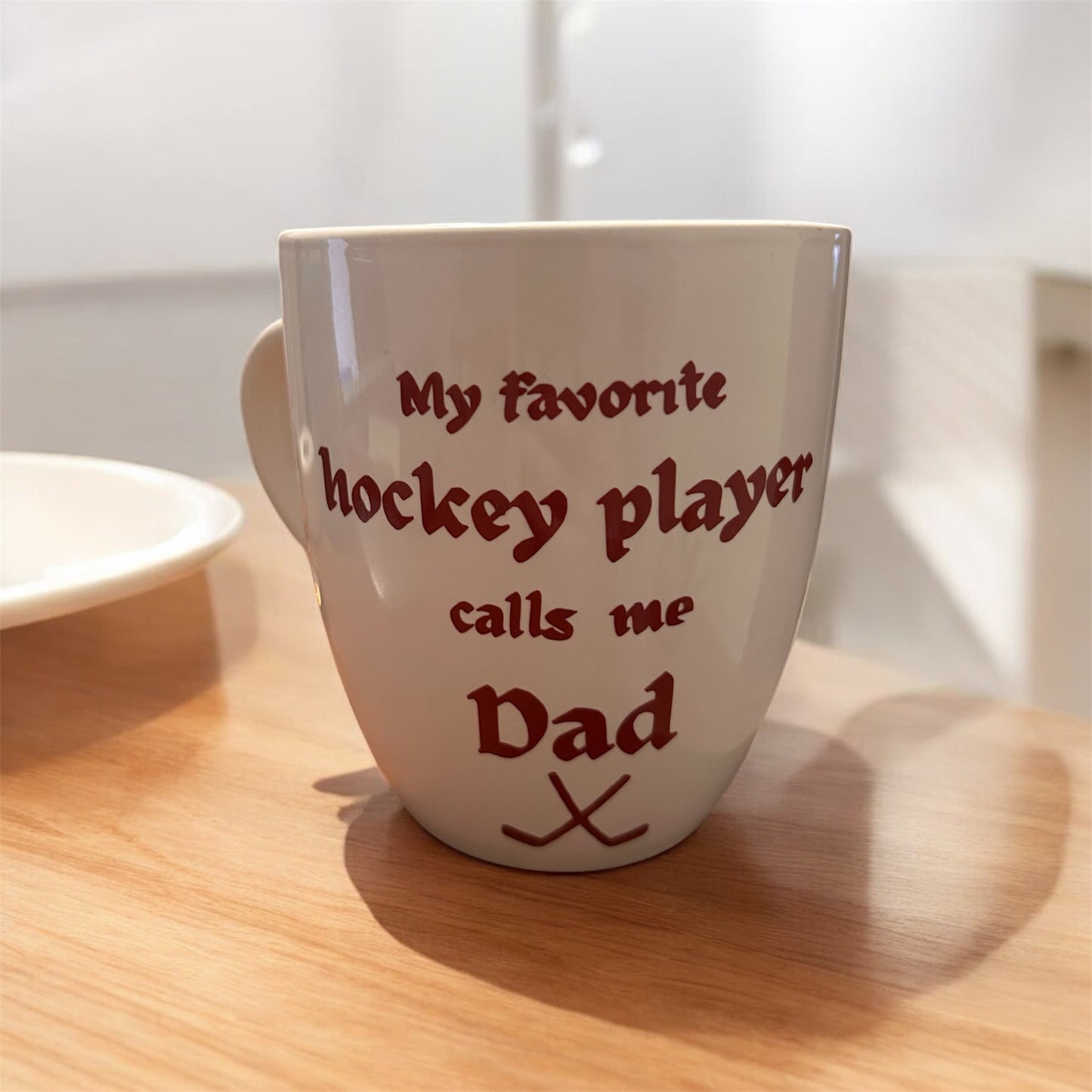 Hockey player Dad Mug